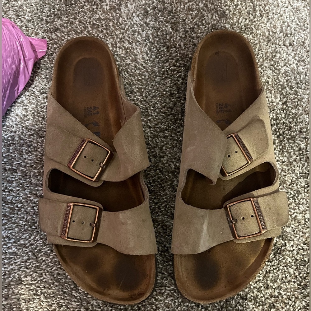 birkenstock Arizona Soft Footbed
Suede Leather